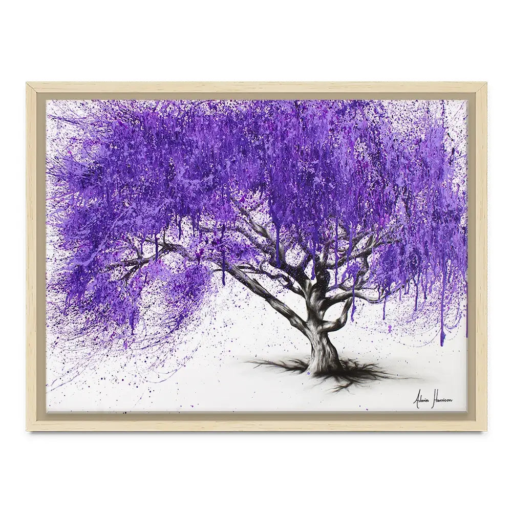 Meet You At The Jacaranda Canvas Print Meet You At The Jacaranda Canvas Print wall art product Ashvin Harrison
