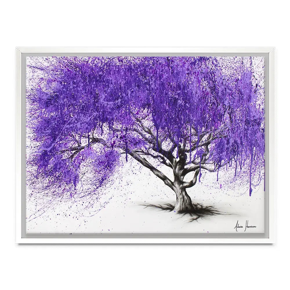 Meet You At The Jacaranda Canvas Print Meet You At The Jacaranda Canvas Print wall art product Ashvin Harrison