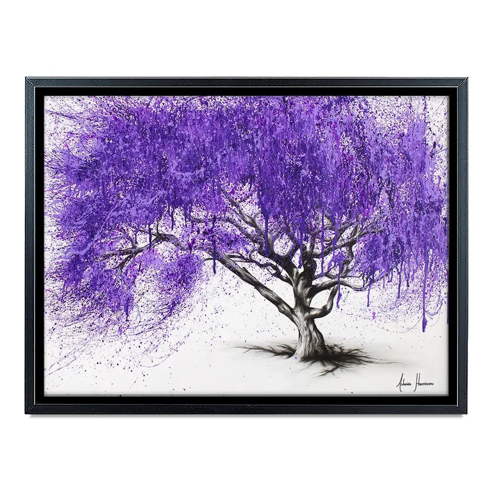 Meet You At The Jacaranda Canvas Print Meet You At The Jacaranda Canvas Print wall art product Ashvin Harrison