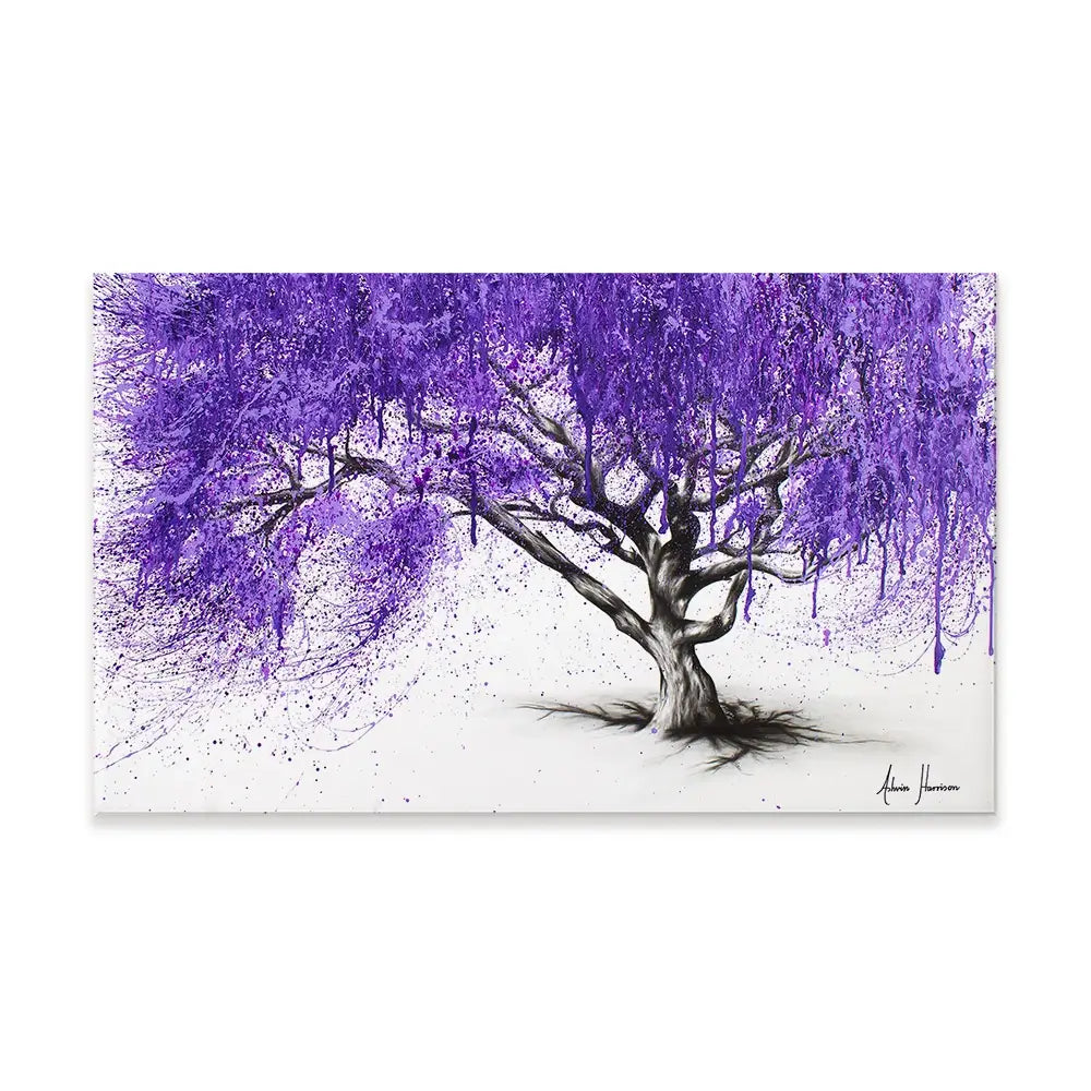 Meet You At The Jacaranda Canvas Print Meet You At The Jacaranda Canvas Print wall art product Ashvin Harrison