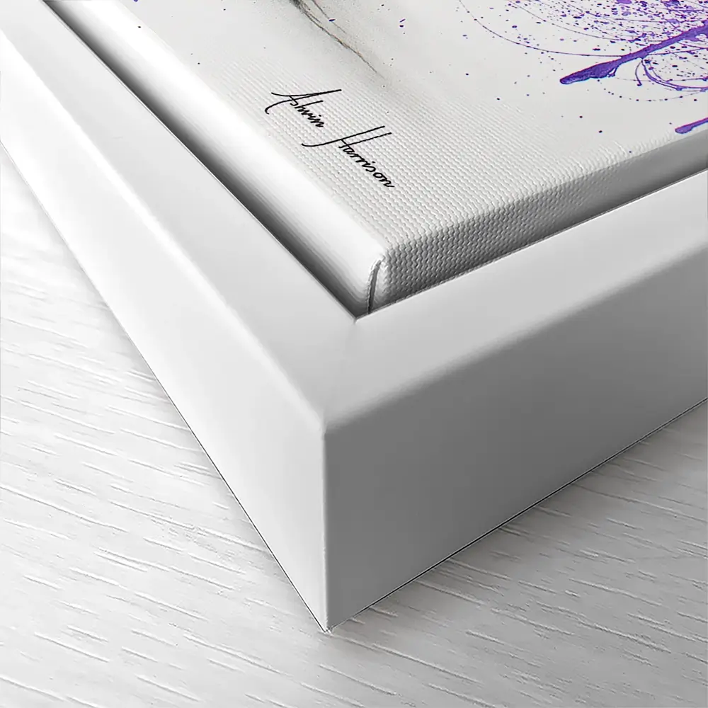 Meet You At The Jacaranda Canvas Print Meet You At The Jacaranda Canvas Print wall art product Ashvin Harrison