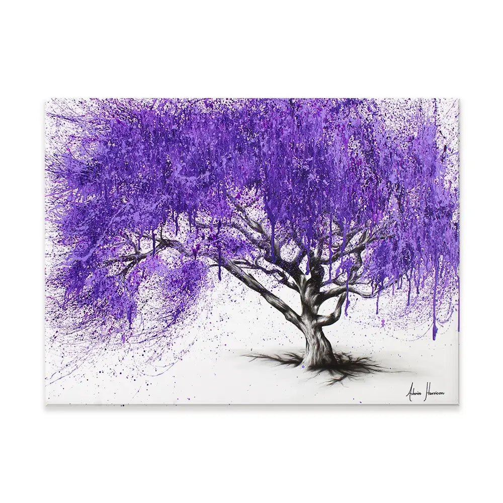 Meet You At The Jacaranda Canvas Print Meet You At The Jacaranda Canvas Print wall art product Ashvin Harrison