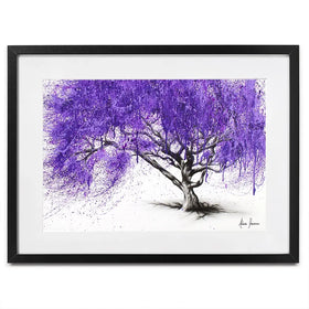 Meet You At The Jacaranda Framed Art Print Meet You At The Jacaranda Framed Art Print wall art product Ashvin Harrison