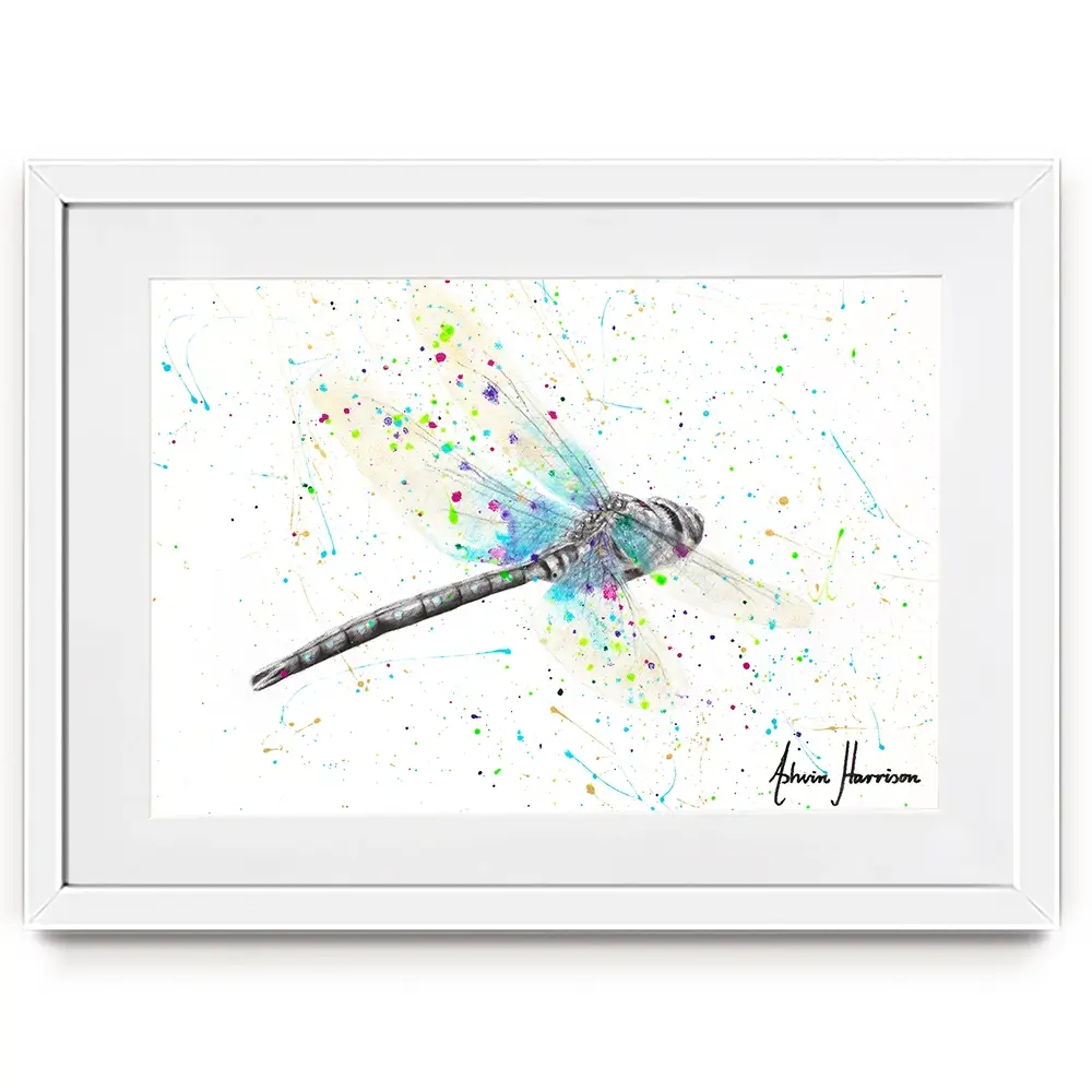Melaleuca Dragonfly Framed Art Print Melaleuca Dragonfly Framed Art Print wall art product Ashvin Harrison