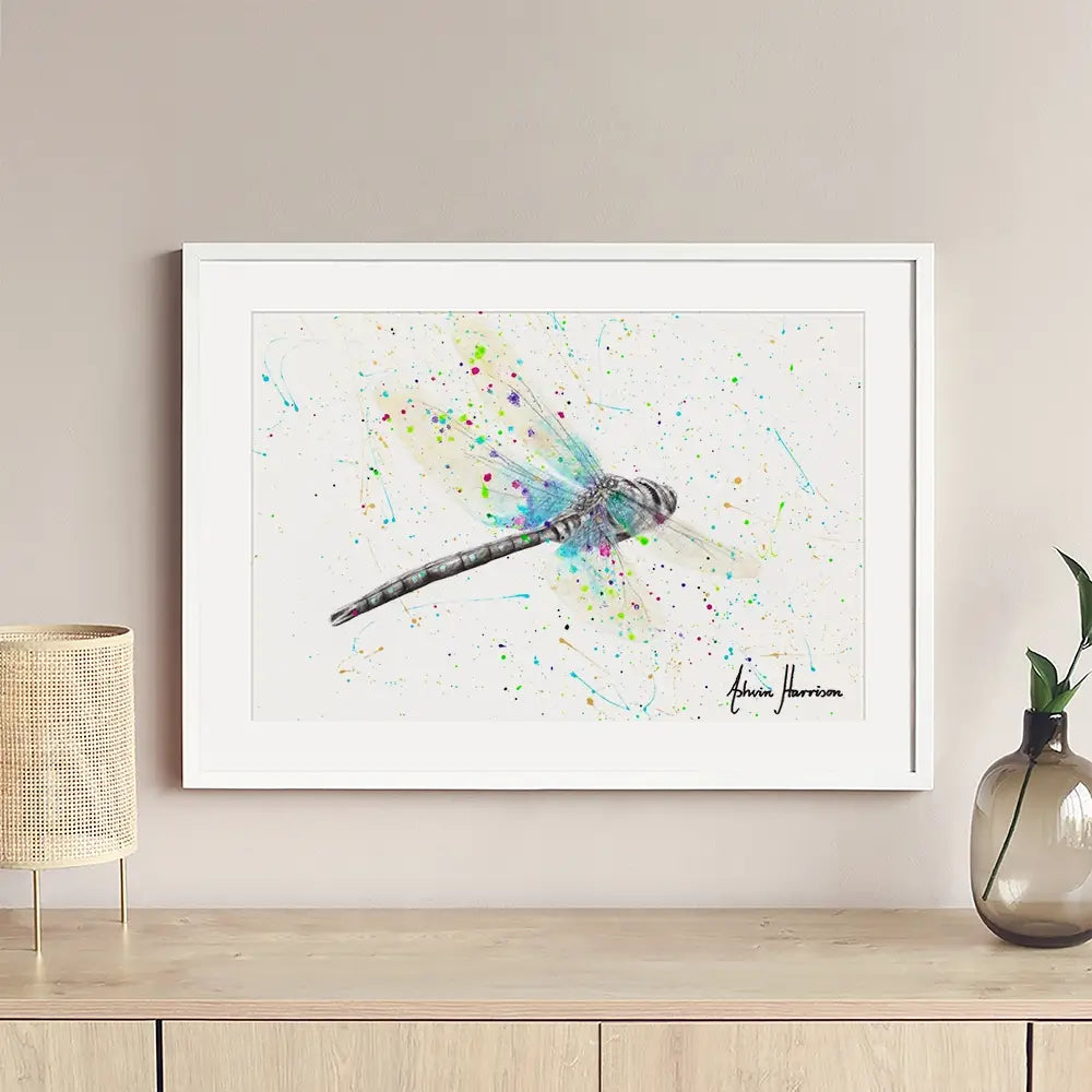 Melaleuca Dragonfly Framed Art Print Melaleuca Dragonfly Framed Art Print wall art product Ashvin Harrison