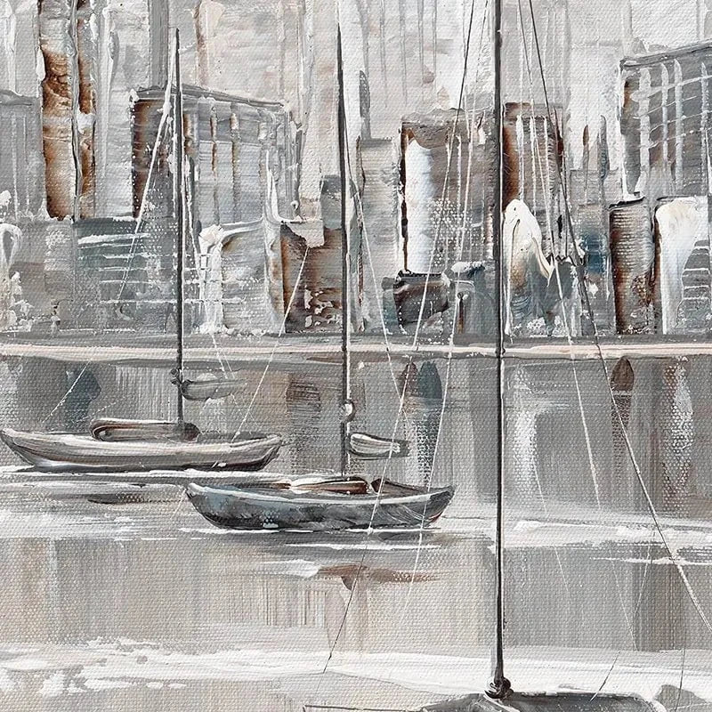 Melbourne City Skyline Art Print Melbourne City Skyline Art Print wall art product Isabella Karolewicz