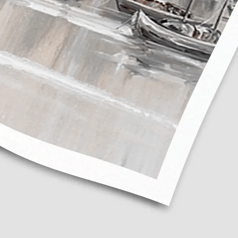 Melbourne City Skyline Art Print Melbourne City Skyline Art Print wall art product Isabella Karolewicz