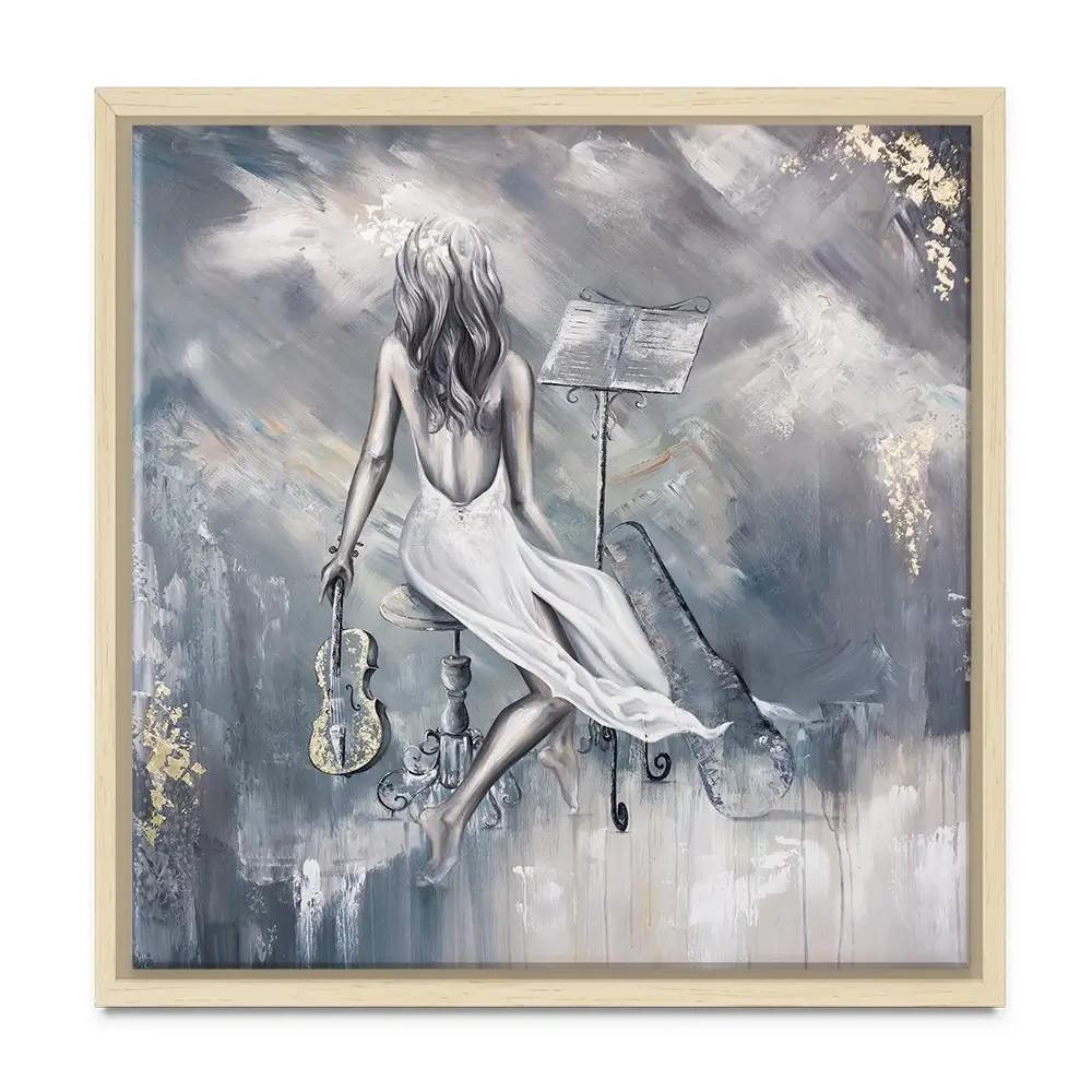 Mellifluous 2 Square Canvas Print Mellifluous 2 Square Canvas Print wall art product Isabella Karolewicz
