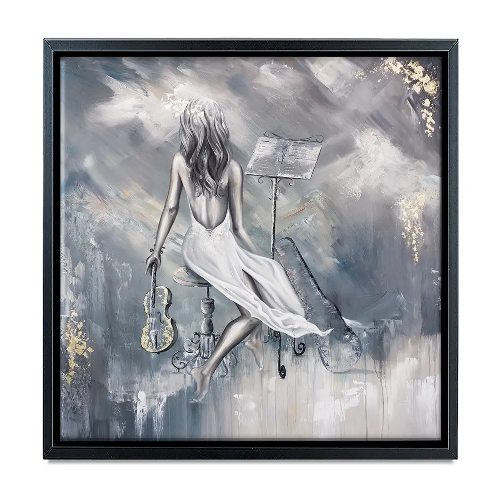 Mellifluous 2 Square Canvas Print Mellifluous 2 Square Canvas Print wall art product Isabella Karolewicz