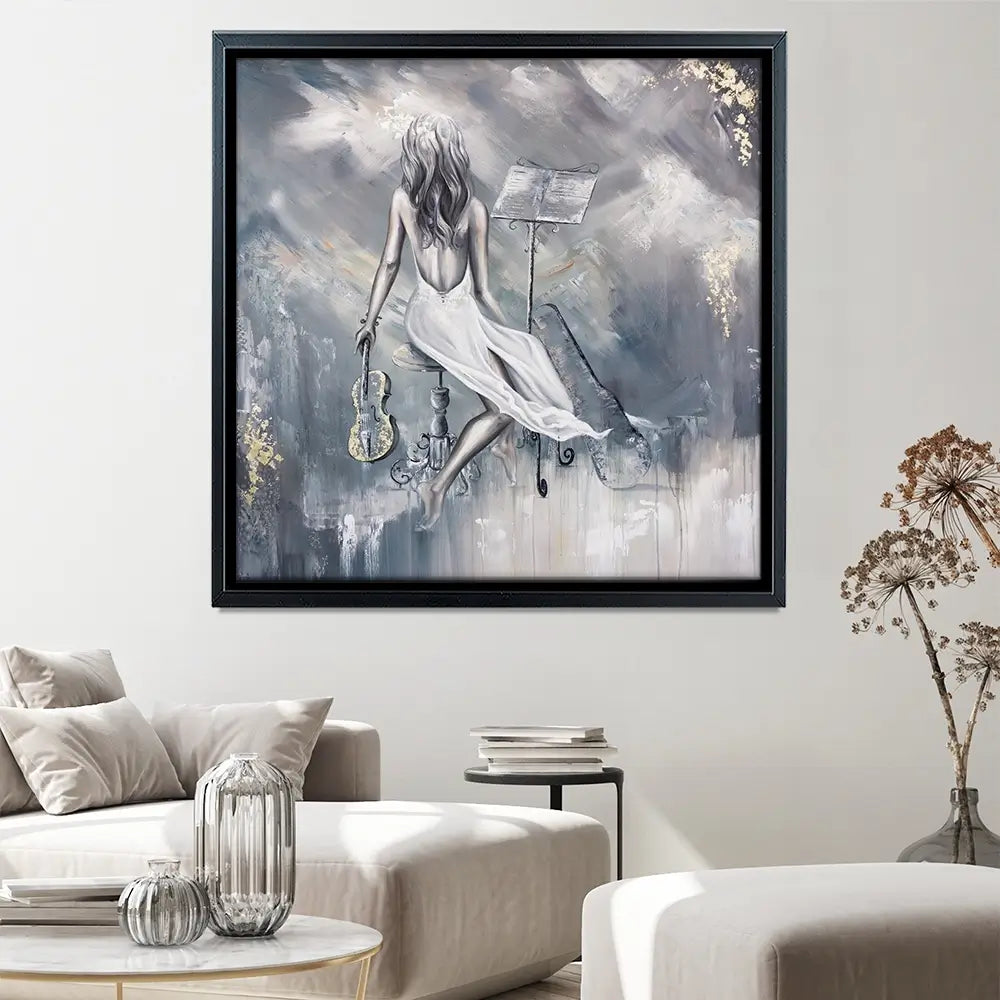 Mellifluous 2 Square Canvas Print Mellifluous 2 Square Canvas Print wall art product Isabella Karolewicz