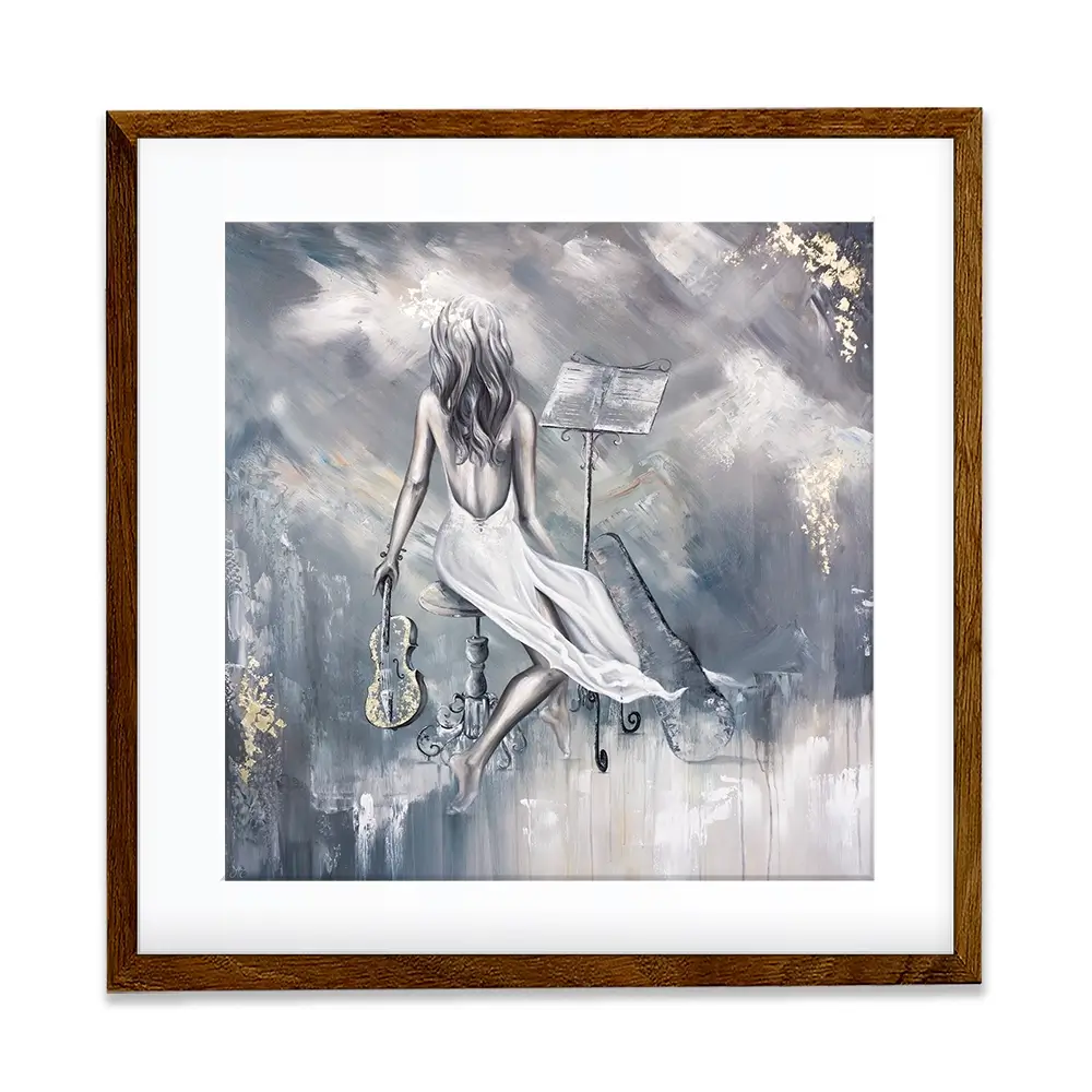 Mellifluous 2 Square Framed Art Print Mellifluous 2 Square Framed Art Print wall art product Isabella Karolewicz