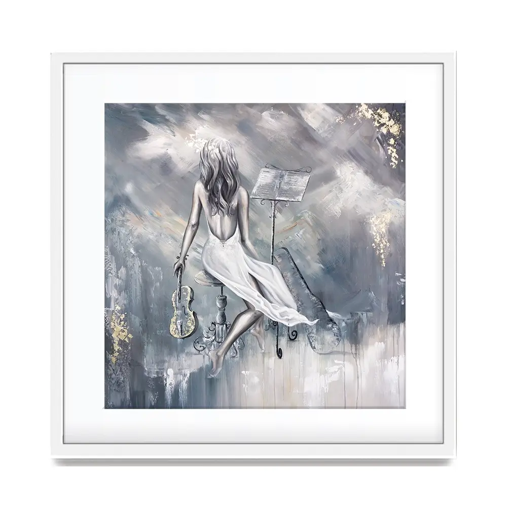 Mellifluous 2 Square Framed Art Print Mellifluous 2 Square Framed Art Print wall art product Isabella Karolewicz