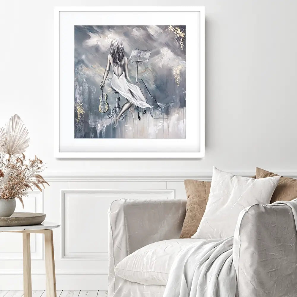 Mellifluous 2 Square Framed Art Print Mellifluous 2 Square Framed Art Print wall art product Isabella Karolewicz
