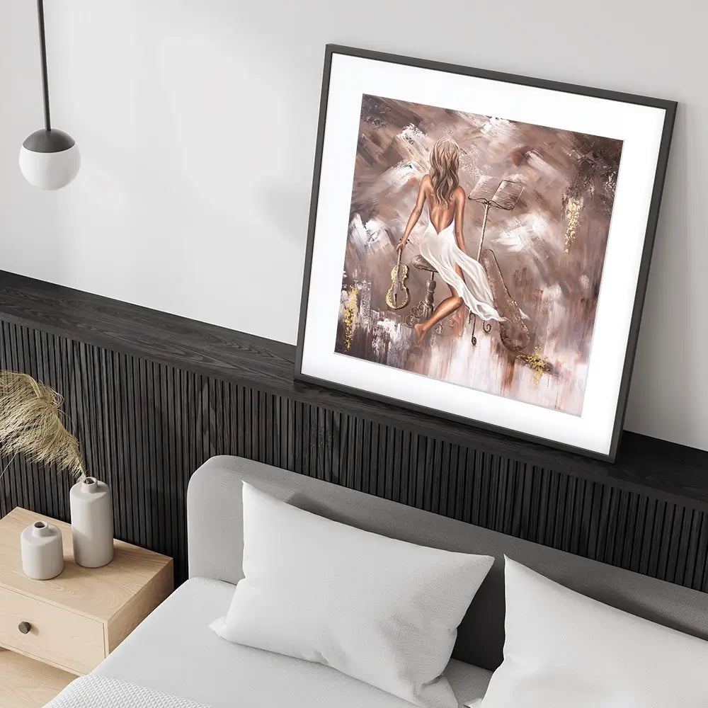 Mellifluous Square Framed Art Print Mellifluous Square Framed Art Print wall art product Isabella Karolewicz