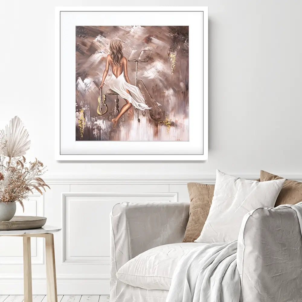 Mellifluous Square Framed Art Print Mellifluous Square Framed Art Print wall art product Isabella Karolewicz