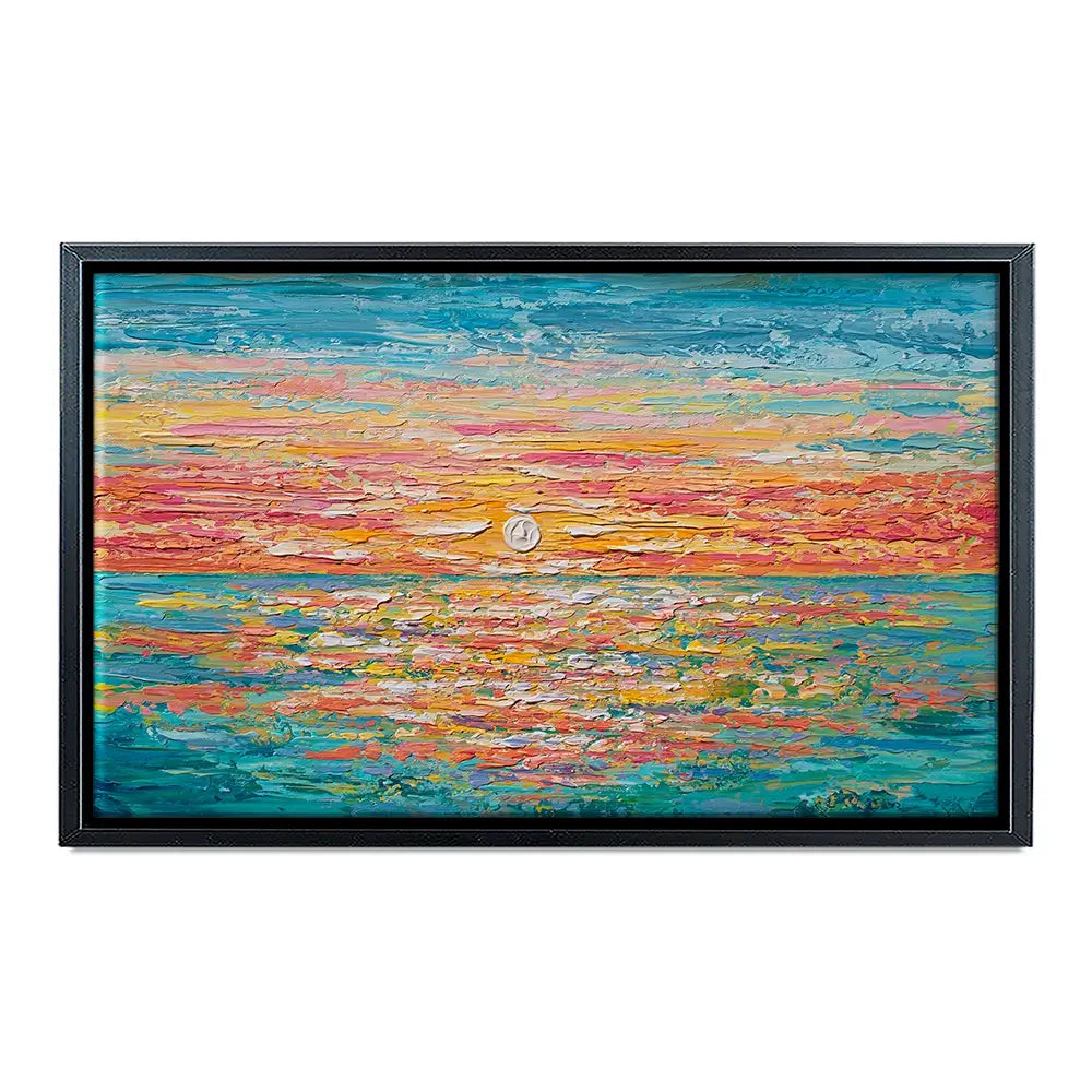 Mellow Sunset Canvas Print Mellow Sunset Canvas Print wall art product Olga Tkachyk