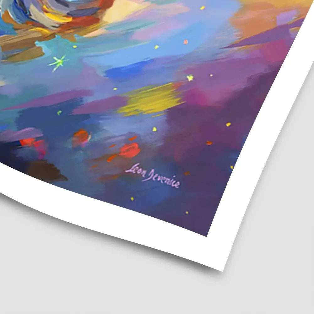 Melodies Beyond Earth Art Print Melodies Beyond Earth Art Print wall art product Leon Devenice