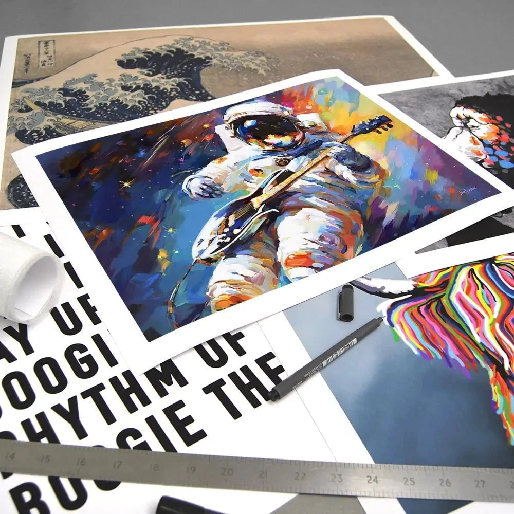 Melodies Beyond Earth Art Print Melodies Beyond Earth Art Print wall art product Leon Devenice