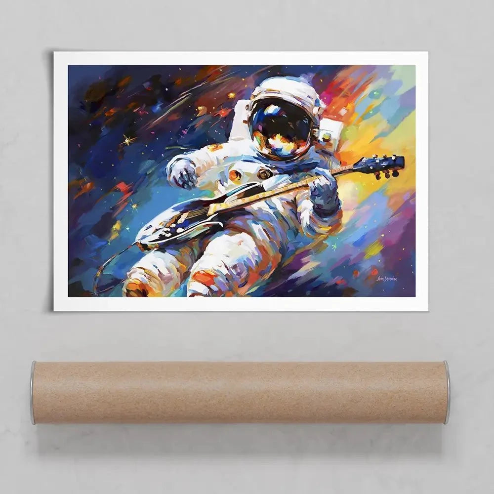 Melodies Beyond Earth Art Print Melodies Beyond Earth Art Print wall art product Leon Devenice