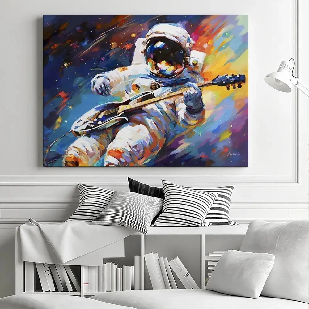 Melodies Beyond Earth Canvas Print Melodies Beyond Earth Canvas Print wall art product Leon Devenice