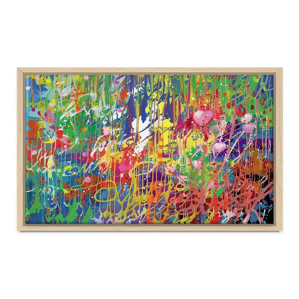 Melting Hues Of Summer Canvas Print Melting Hues Of Summer Canvas Print wall art product Leon Devenice