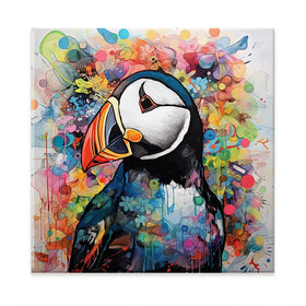 Mercurial Puffin Oversized Canvas Print Mercurial Puffin Oversized Canvas Print wall art product David Alexander Elder