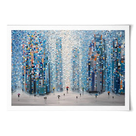 Metropolitan Dreams Art Print Metropolitan Dreams Art Print wall art product Ekaterina Ermilkina