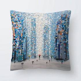 Metropolitan Dreams Cushion Metropolitan Dreams Cushion wall art product Ekaterina Ermilkina