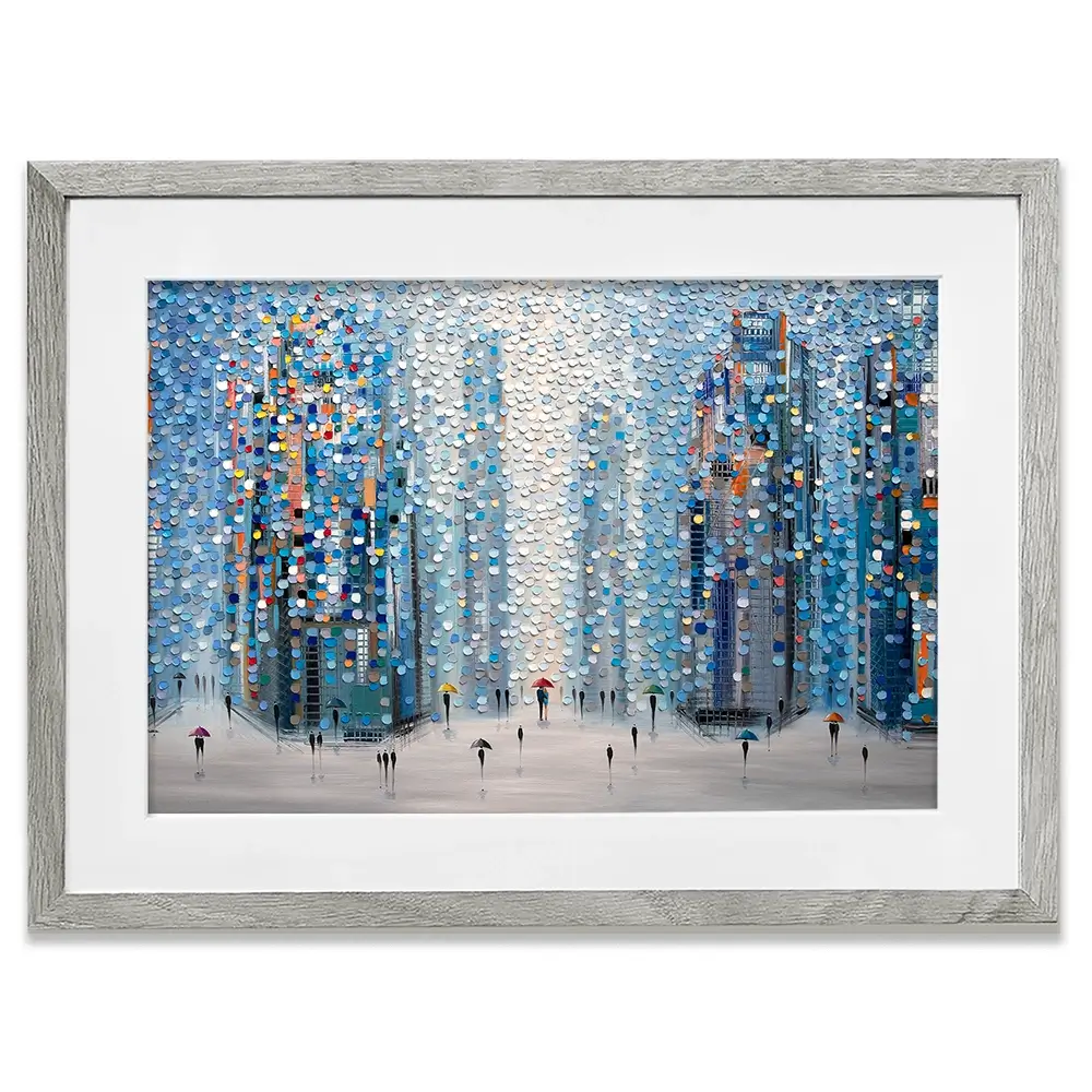 Metropolitan Dreams Framed Art Print Metropolitan Dreams Framed Art Print wall art product Ekaterina Ermilkina