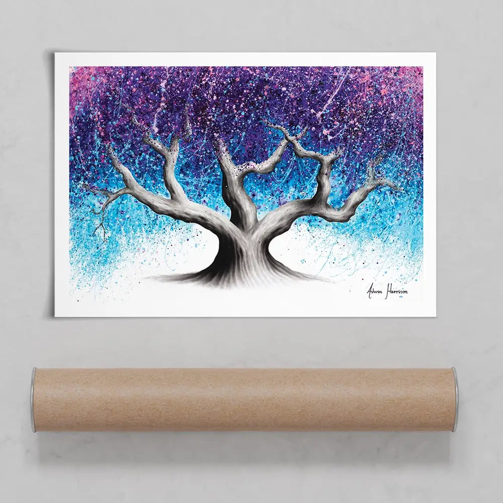 Midnight Dream Tree Art Print Midnight Dream Tree Art Print wall art product Ashvin Harrison