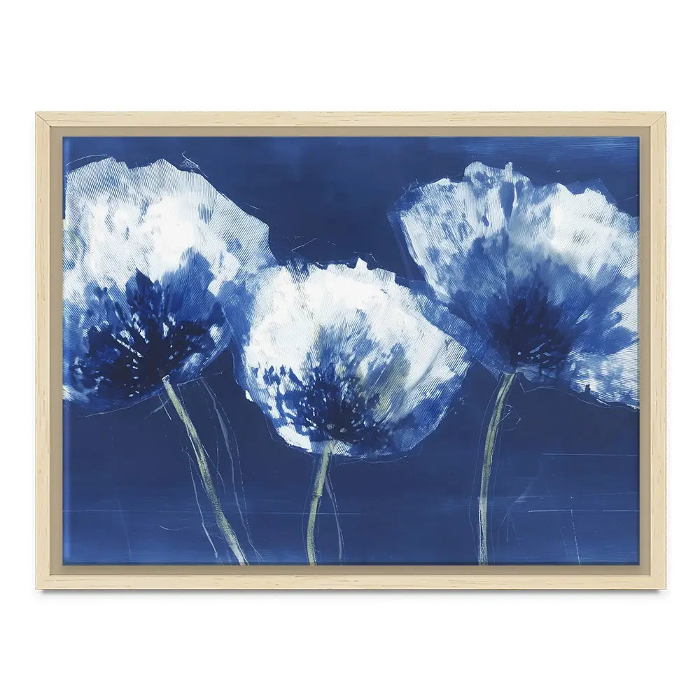 Midnight Poppies Canvas Print Midnight Poppies Canvas Print wall art product Chromatic Storm Studio