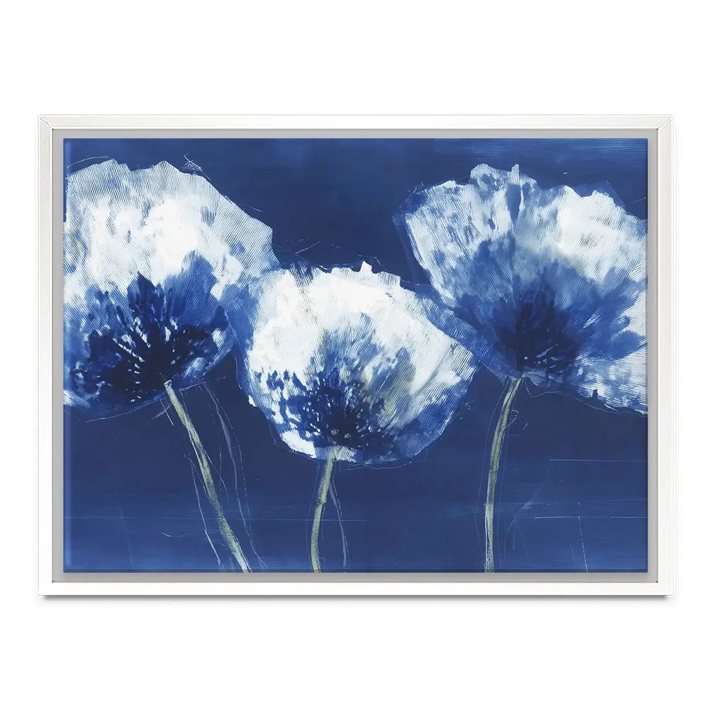 Midnight Poppies Canvas Print Midnight Poppies Canvas Print wall art product Chromatic Storm Studio