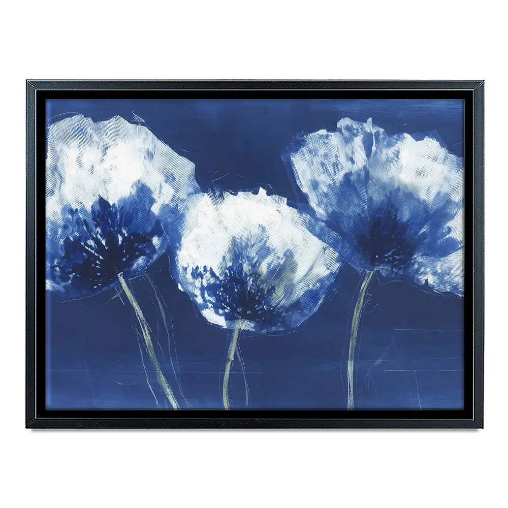 Midnight Poppies Canvas Print Midnight Poppies Canvas Print wall art product Chromatic Storm Studio