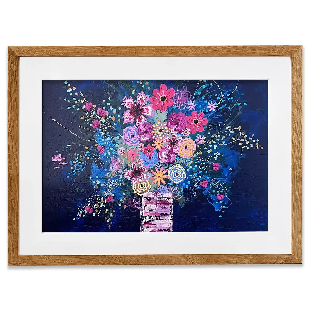 Midnight Rain Framed Art Print Midnight Rain Framed Art Print wall art product Jo Mulligan