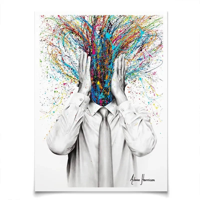 Mindfulness Art Print Mindfulness Art Print wall art product Ashvin Harrison