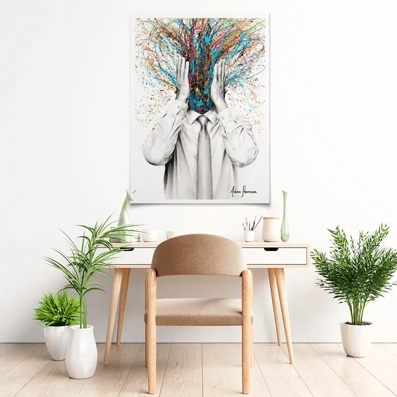 Mindfulness Art Print Mindfulness Art Print wall art product Ashvin Harrison