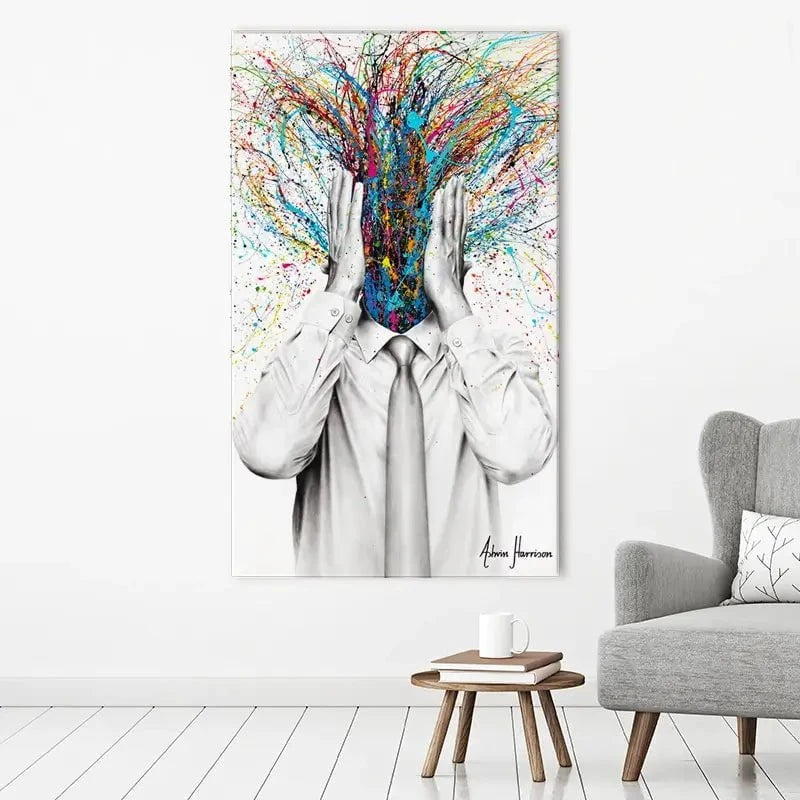 Mindfulness Canvas Print Mindfulness Canvas Print wall art product Ashvin Harrison