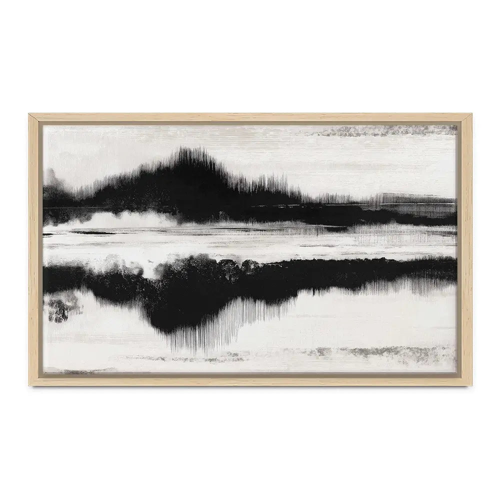 Minimal Landscape Study Canvas Print Minimal Landscape Study Canvas Print wall art product Chromatic Storm Studio