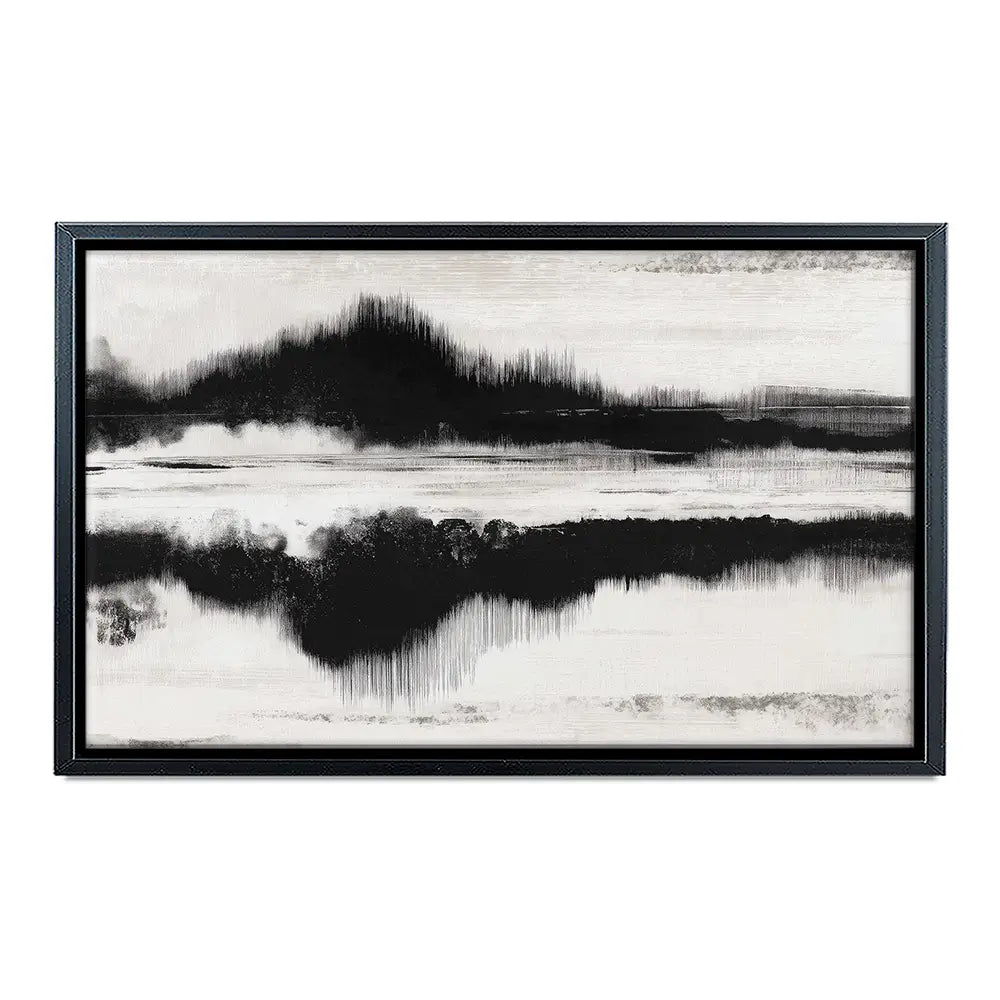 Minimal Landscape Study Canvas Print Minimal Landscape Study Canvas Print wall art product Chromatic Storm Studio