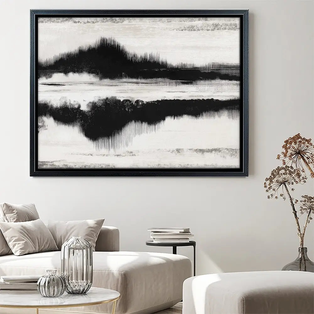 Minimal Landscape Study Canvas Print Minimal Landscape Study Canvas Print wall art product Chromatic Storm Studio