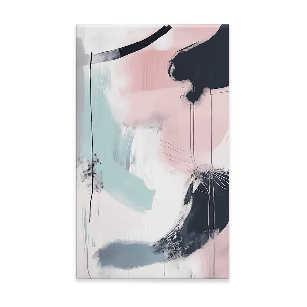 Minimalist Blush Pink Canvas Print Minimalist Blush Pink Canvas Print wall art product Tanya Ocean