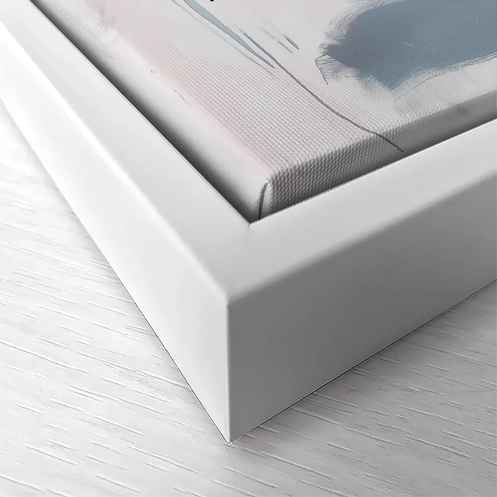 Minimalist Blush Pink Canvas Print Minimalist Blush Pink Canvas Print wall art product Tanya Ocean