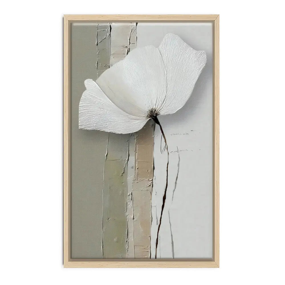 Minimalist Floral Canvas Print Minimalist Floral Canvas Print wall art product LSR Design Studio - Independent