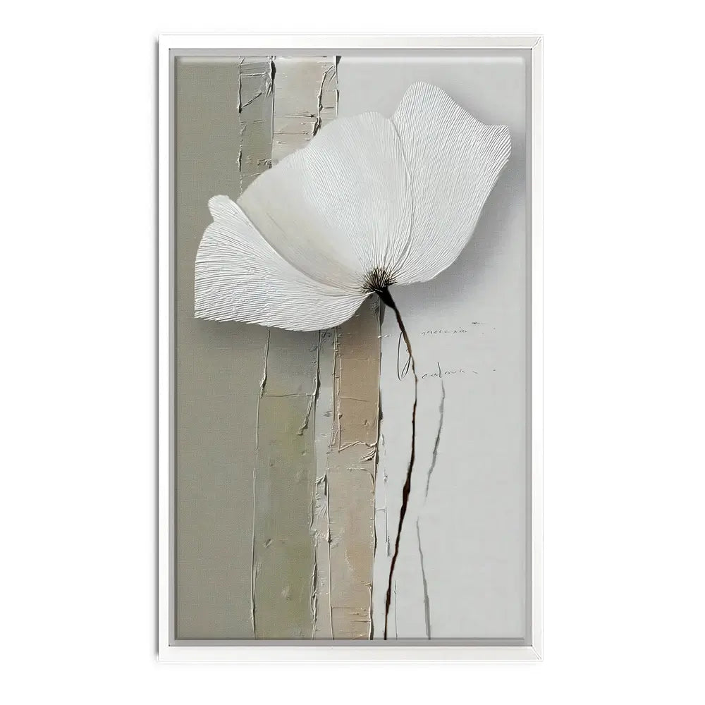 Minimalist Floral Canvas Print Minimalist Floral Canvas Print wall art product LSR Design Studio - Independent