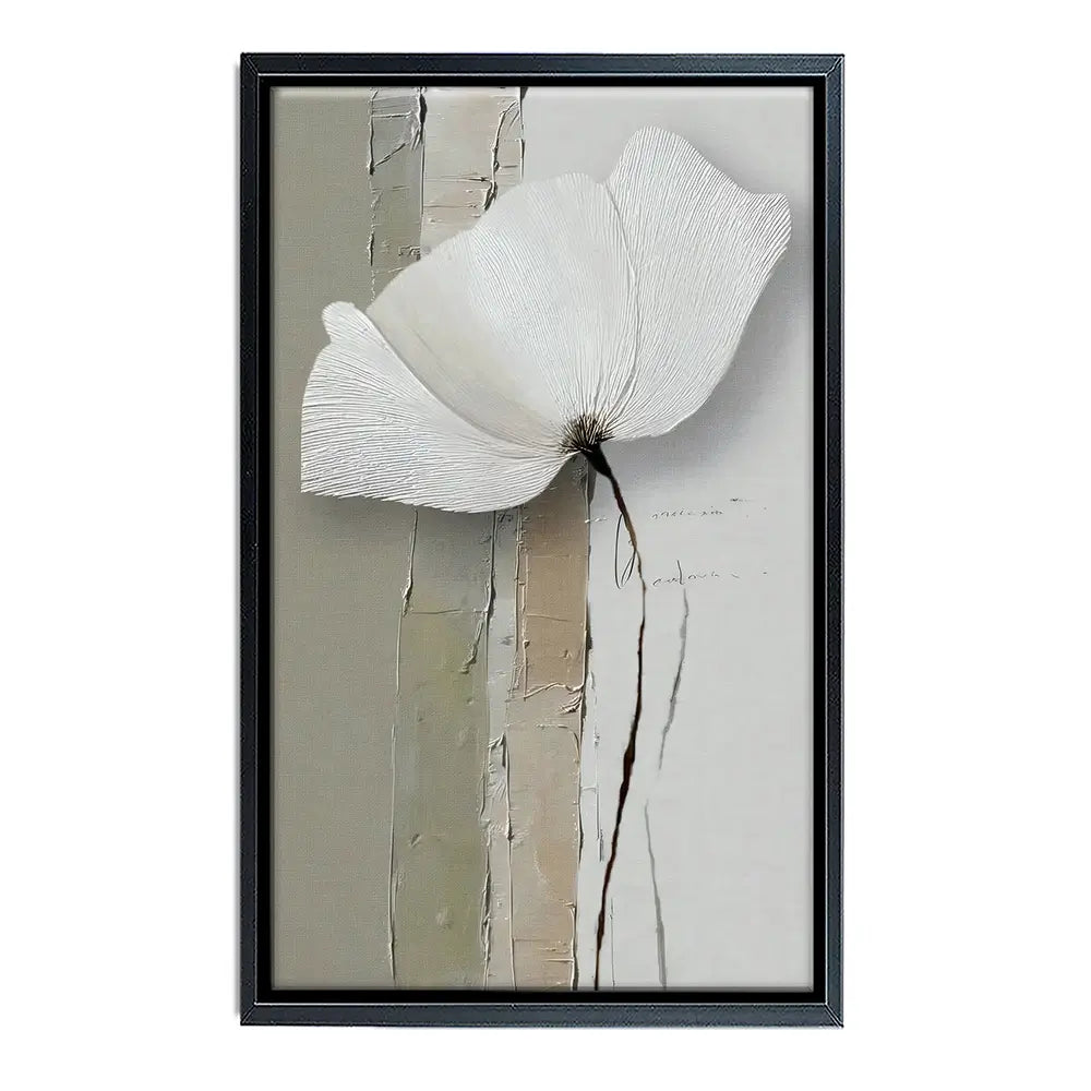 Minimalist Floral Canvas Print Minimalist Floral Canvas Print wall art product LSR Design Studio - Independent