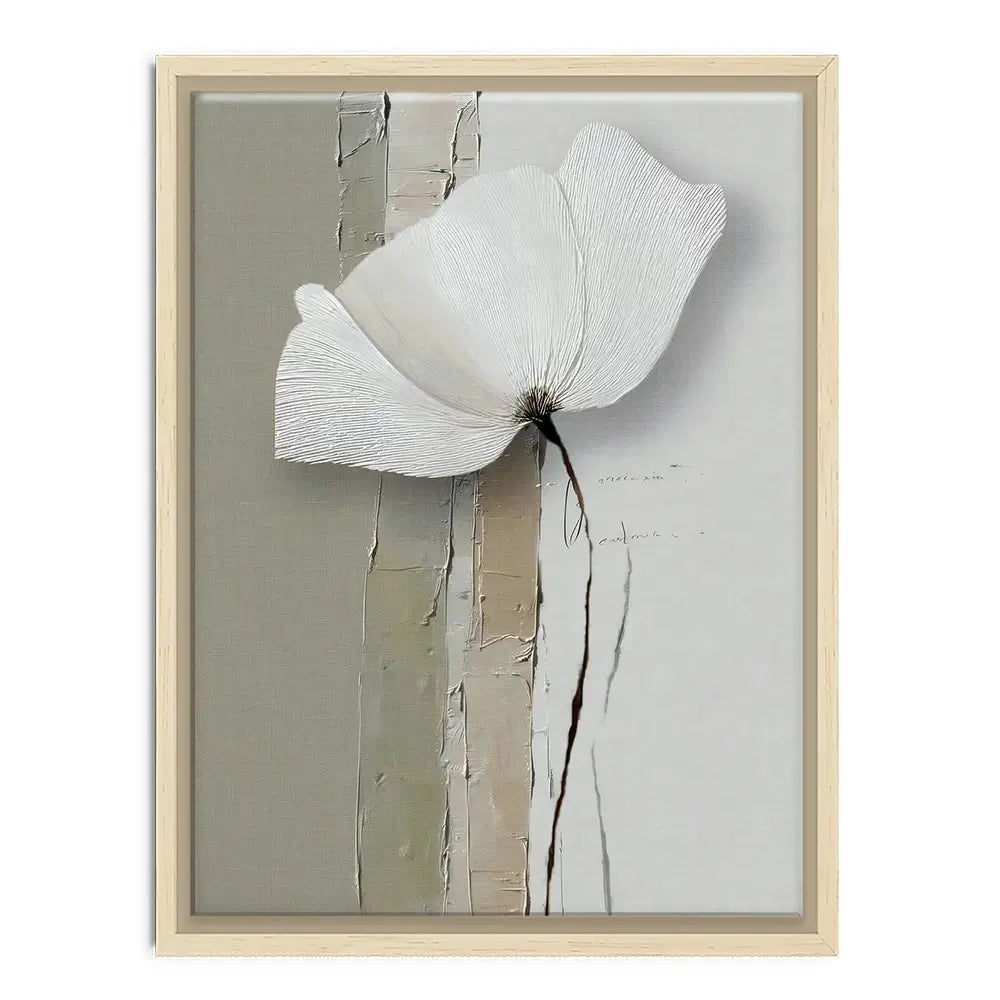 Minimalist Floral Canvas Print Minimalist Floral Canvas Print wall art product LSR Design Studio - Independent
