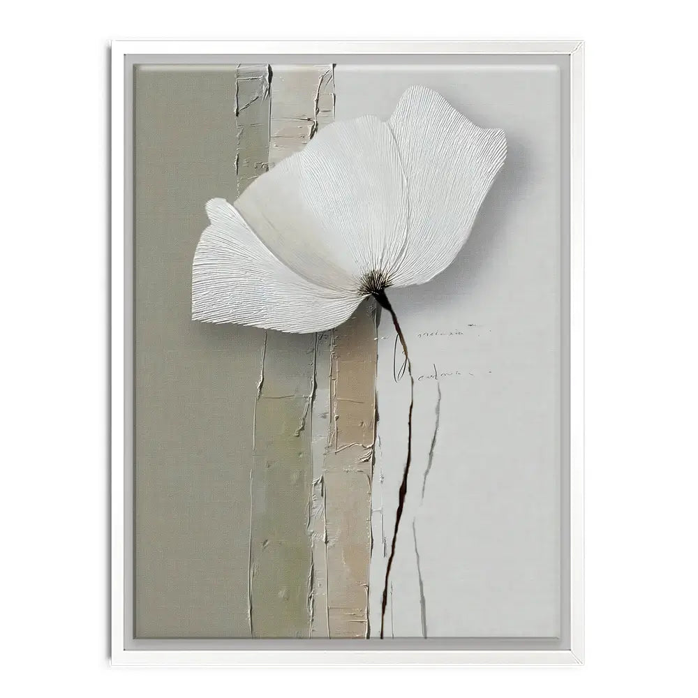 Minimalist Floral Canvas Print Minimalist Floral Canvas Print wall art product LSR Design Studio - Independent
