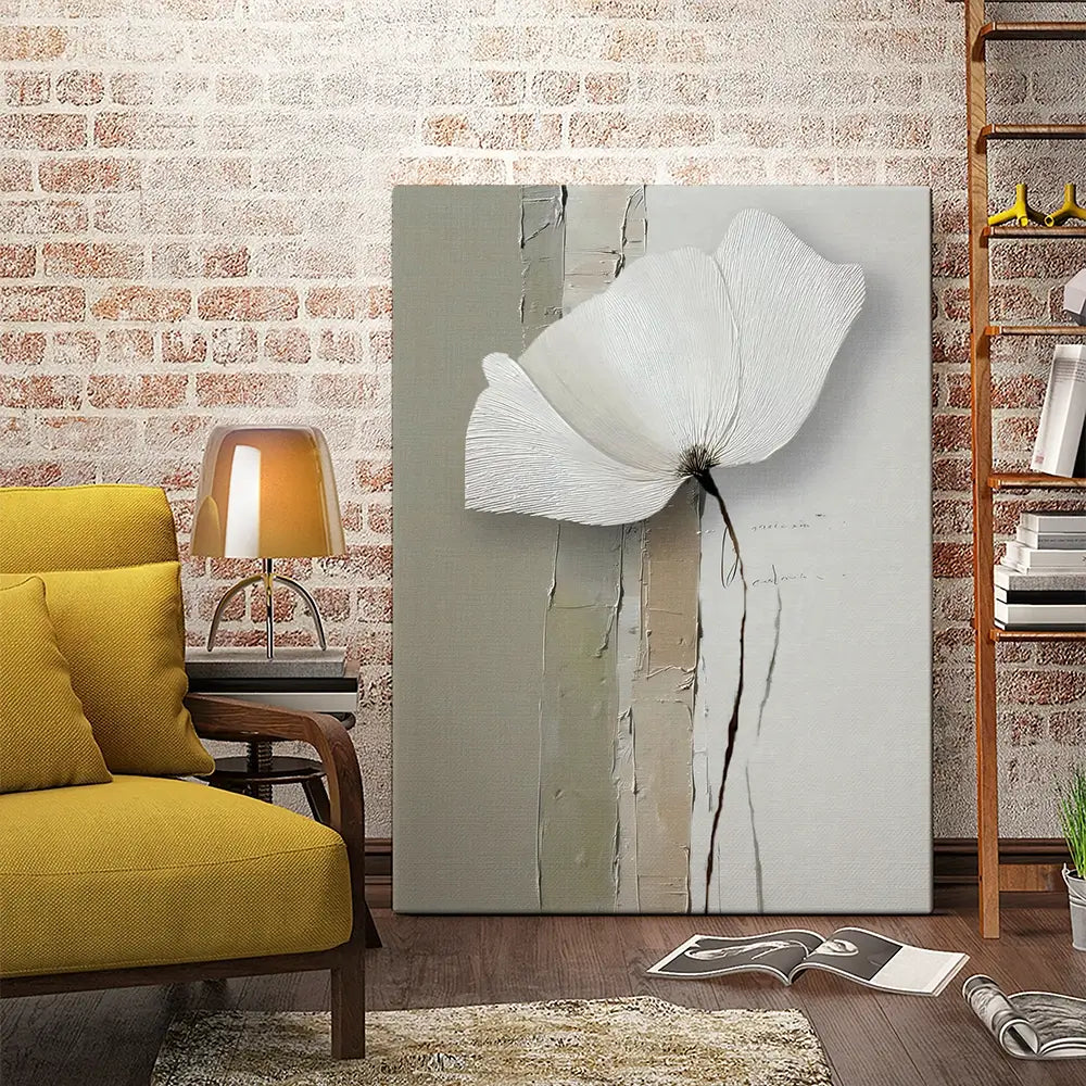 Minimalist Floral Canvas Print Minimalist Floral Canvas Print wall art product LSR Design Studio - Independent