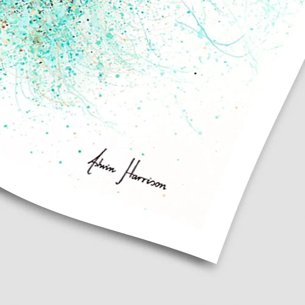 Mint Dream Tree Art Print Mint Dream Tree Art Print wall art product Ashvin Harrison