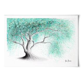 Mint Dream Tree Art Print Mint Dream Tree Art Print wall art product Ashvin Harrison